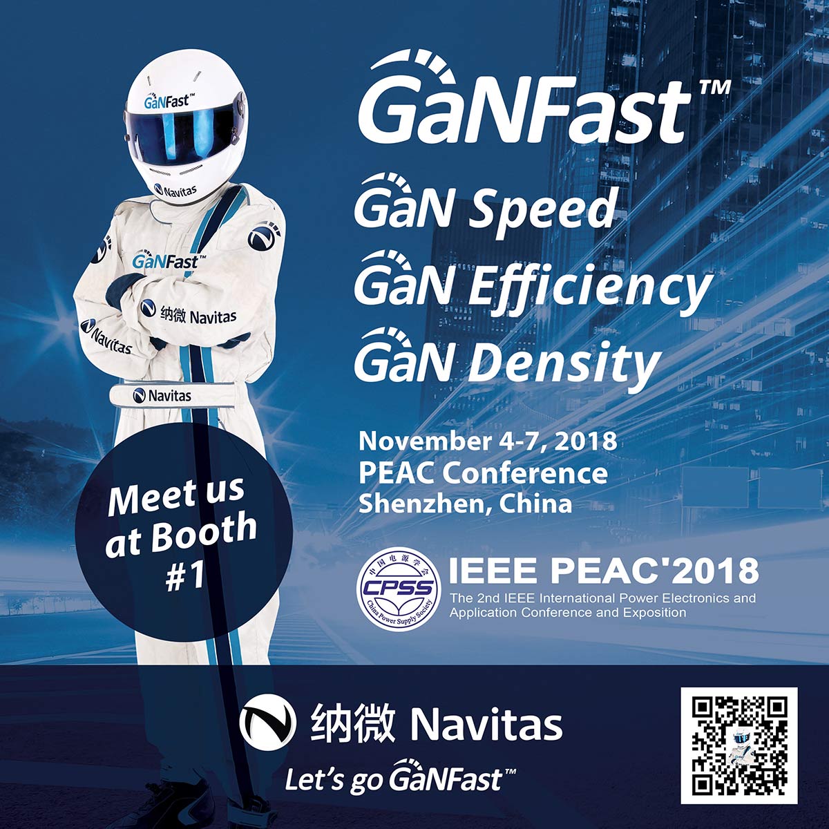 Navitas Announces GaNFast™ Advances at Premier Chinese Power Electronics Conference