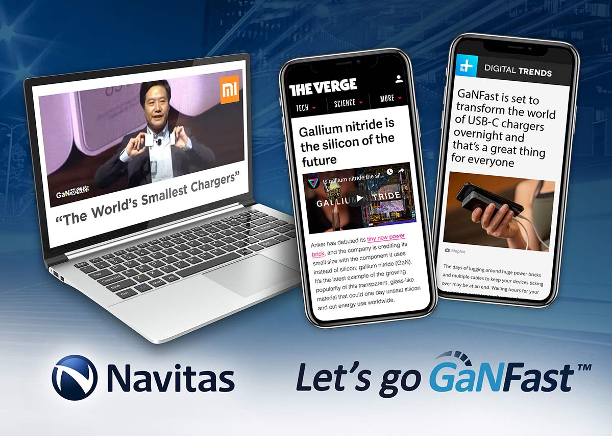 Navitas Leads the Mobile Fast-Charger Revolution