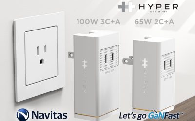 Navitas & Hyper Reveal Stackable Mobile Fast Chargers for More Power, More Devices.