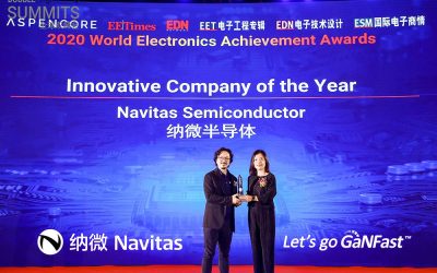 Navitas Semiconductor: Outstanding Innovative Company of the Year 2020