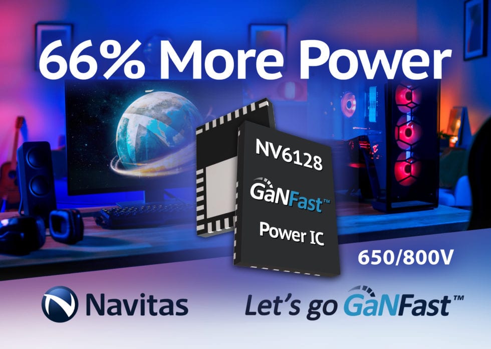 EE News – 650V GaN chip has 800V peak operation for 500W chargers