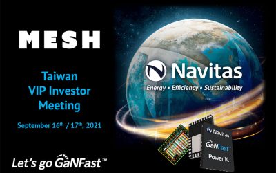 Navitas To Present Next-Gen Semiconductors at Taiwan VIP Investor Meeting