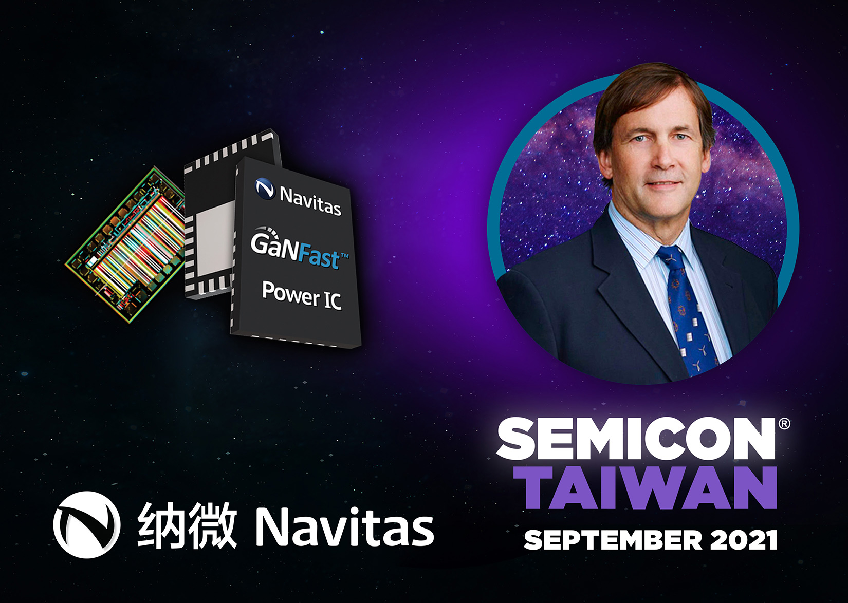Navitas Highlights Next-Gen Semiconductor Innovations at Prestigious SEMICON Taiwan 2021 Conference