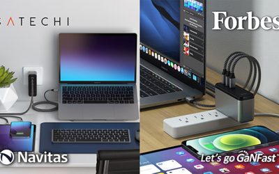 Forbes: Satechi’s High-Speed GaN Chargers Are Ideal For Power-Hungry Devices