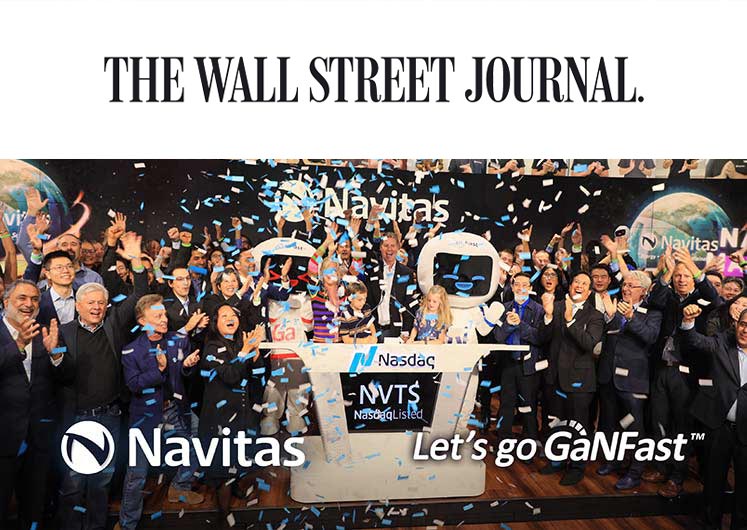 Navitas Semiconductor Debuts Trading on Nasdaq