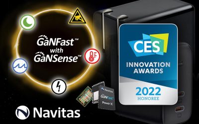 Navitas Semiconductor Honored at CES 2022 Innovation Awards