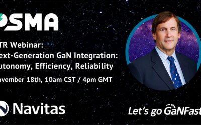 Navitas Semiconductor Focuses on GaN Integration for PSMA Power Technology Roadmap Webinar