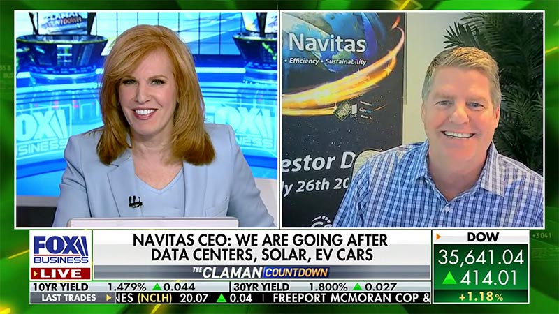 Navitas CEO Gene Sheridan on Fox News