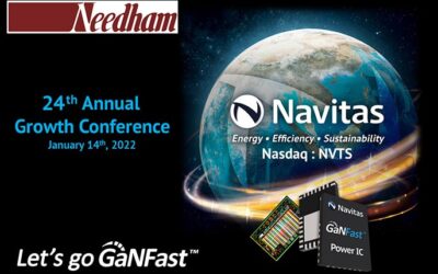Navitas CEO to “Electrify Our World™” at 24th Needham Growth Conference