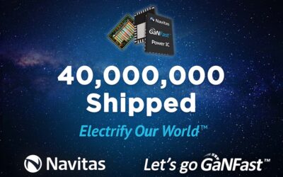 Navitas, GaN Industry Leader, Accelerates with Over 40M Units Shipped