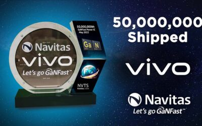 Navitas Celebrates 50,000,000th GaN Shipment with vivo