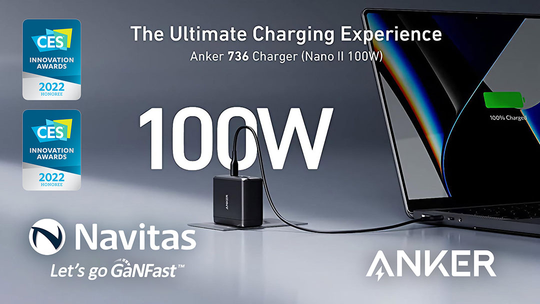 Image result for Go GAN: Anker 100W Charger Revolution infographics