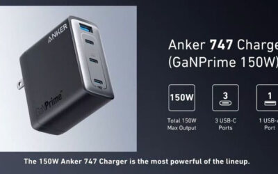 Anker Launches 150W Charger featuring GaNFast™ with GaNSense™ Technology!