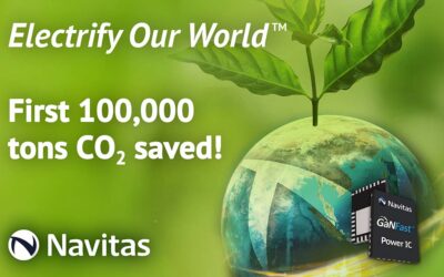 纳微半导体实现首个10万吨二氧化碳减排里程碑