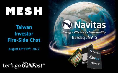 Navitas to Present Next-Gen Semiconductors at Taiwan Investor Fireside Chat