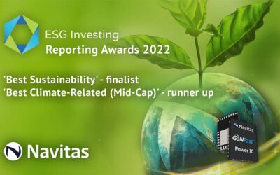 Navitas Recognized as Industry-Leading Sustainability Company