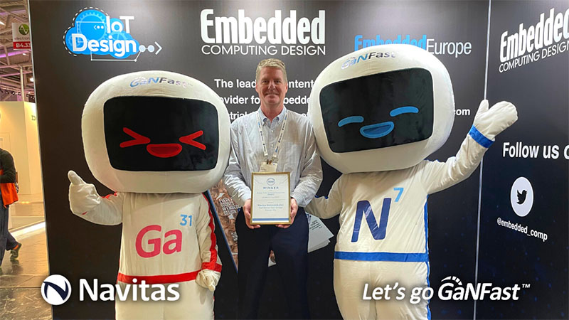 Navitas GaNSense™ Half-Bridge Power ICs ‘Best-in-Show’ at electronica 2022