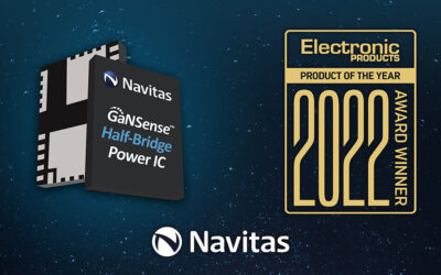Navitas GaNSense™ Half-Bridge Power ICs Win Power Product of the Year