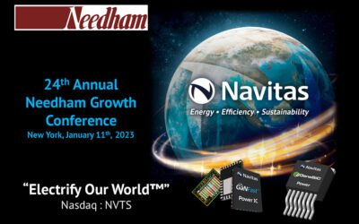 Navitas: “Electrify Our World™” at 25th Annual Needham Growth Conference, New York