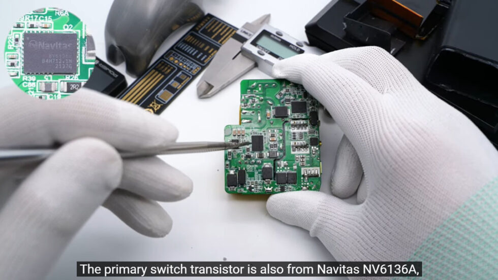 ChargerLab Teardown of Anker 100W USBC Charger, 736 Charger (Nano II