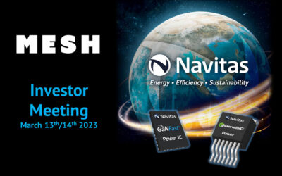 Navitas to Present Next-Gen Semiconductors at Taiwan Investor Meeting