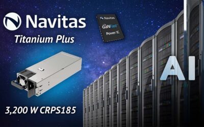 Navitas GaN CRPS185 3,200 W “Titanium Plus” Server Power Platform Drives the AI Revolution