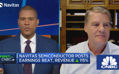 CNBC: Navitas CEO on Global Chip Demand and Market Share Growth