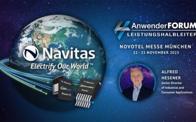 Navitas Highlights Leading-Edge, Next-gen Industrial Power at Munich Power Semiconductor User Forum 2023