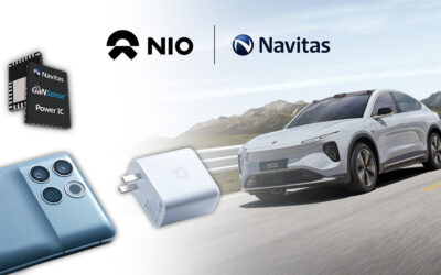 纳微半导体全速助力蔚来手机,GaNFast™氮化镓快充提升车手互联用户体验