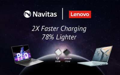 Navitas Drives Lenovo’s Mobile Fast Charger Development
