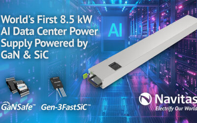 Navitas Presents World’s First 8.5kW AI Data Center Power Supply Powered by GaN and SiC