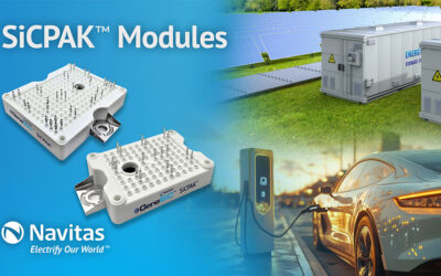 Navitas’ Latest SiCPAK™ Power Modules Set a New Standard for Unparalleled Reliability & Efficient High-Temperature Performance